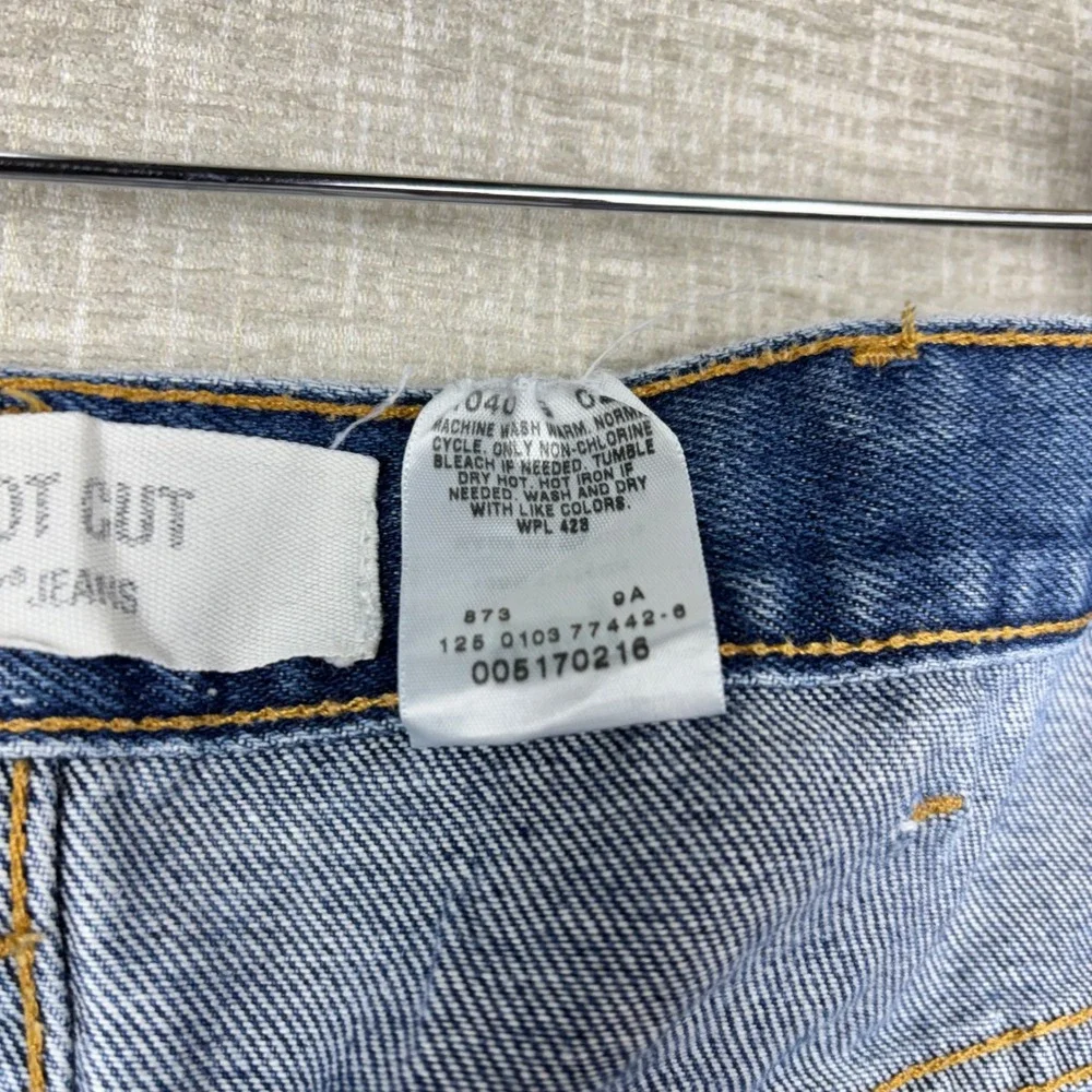 Vintage Levis 517 Mens 38x30 Bootcut Jeans Light Distress Festival Denim